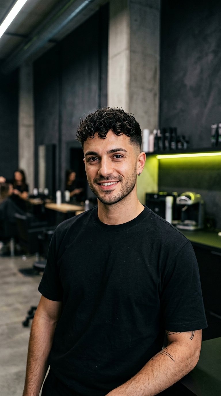Ritratto di hairstylist