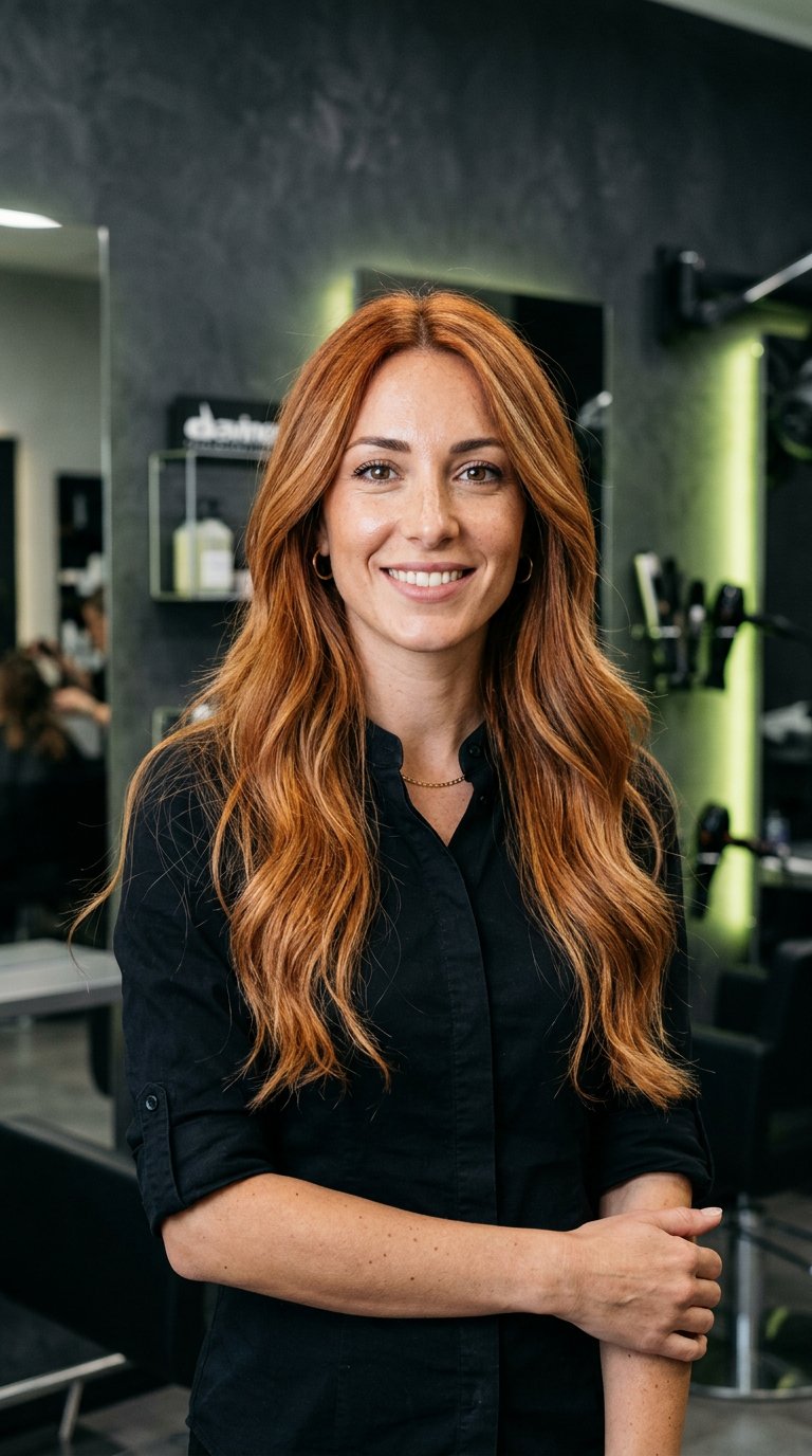Ritratto di hairstylist